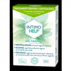 Intimohelp gel vaginal, 7 x 5ml, Zdrovit