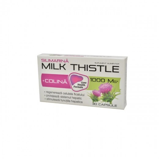 Zdrovit Silimarina Milk Thistle+  Colina x 30