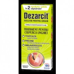 Dezarcit Solutie tratament pentru ciuperca unghiei, 5 ml, Zdrovit