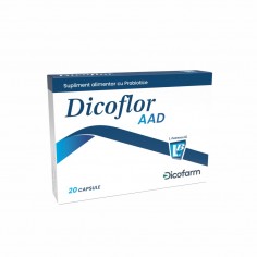 Dicoflor AAD supliment alimentar cu probiotice: L. rhamnosus GG, 20 capsule, Dicofarm