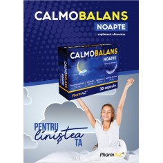Calmobalans Noapte, 30 capsule, Pharm A-Z