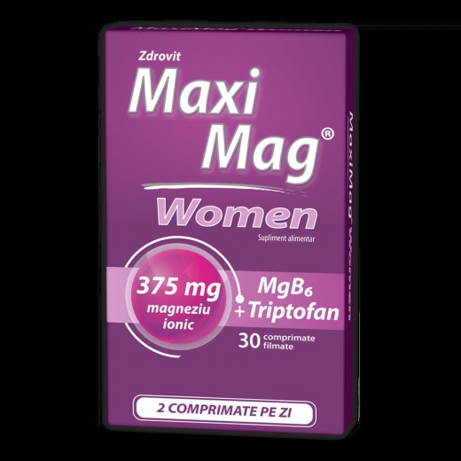 Maximag Women, 30 comprimate, Zdrovit