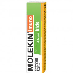 Molekin Imuno Kids 4-6 ani, 20 comprimate efervescente, Zdrovit