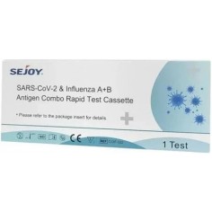 Test rapid COMBO Gripa A+B si Covid, Sejoy, 1 test/cutie